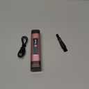 Electric Bikini Trimmer for Women: Razor & Shaver with Dual Heads for Body Pubic Hair, IPX7 Waterproof with LED Display - Rechargeable Lady Trimmer for Underarm Body Leg Face-Coral Pink