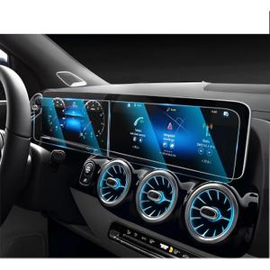 CDEFG Tempered Glass for 2020-2024 2025 Mercedes Benz GLA GLB CLA250 2022-2024 EQB Screen Protector, 10.25" Touchscreen, for EQB GLB GLA CLA 250 Accessories