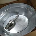 4 Gallon Galvanized Tub Ice Buckets for Parties Portable Beverage Tub (EXP 10/08/26)