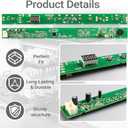 New Upgrade WD21X31902 WD21X23462 Dishwasher User Interface Control Board, WD21X31902C Control Board Compatible with GE Dishwasher, Replace Parts WD21X26179 WD21X32000