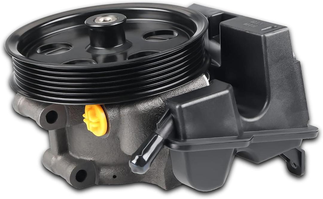 Power Steering Pump Compatible With 2006-2011 Ford Focus l4 2.0L 2.3L 2.5L, 2010-2011 Transit Connect l4 2.0L Power Assist Pump, 6S4Z3A674A 7S4Z3A674A 361152
