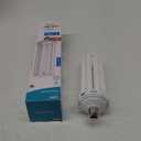 Feit Electric CFL Quad Tube Light Bulb, 300W Equivalent, E26 Base with Mogul Base Adapter, 65-Watt CFL Light Bulb for Residential & Commercial Use, 6500K Daylight, 10,000-Hour Lifespan, PLF65/65/G2