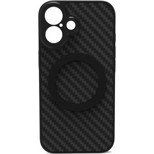 FotoZ 17MM Thread Lens Phone Case with Magnetic for iPhone 16, Compatible with All Telescope Macro Fisheye Wide Angle Lenses with 17mm Thread (iPhone 16) Black