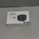 Magicteam White Noise Machine with 20 Non Looping Natural Soothing Sounds Memory Function 32 Levels of Volume Powered by AC or USB and Sleep Sound Timer Therapy for Baby Kids Adults Black