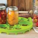 Farm to Table Dual Canning Rack, Nylon, Quart or Pint Sizes 11.5 x 11.5 x 2