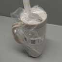 Ello Oasis 30 oz Tumbler with Handle & Retracting Straw | Reusable Insulated Stainless Steel Cup 100% Leakproof, Gifts for Teens Women Men | Keeps cold for 24 Hours, Cup Holder Friendly, Cream Tonal