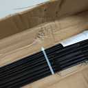 10 Pack Metal Fence Post, 5FT Heavy Duty U-Post for Wire Fence, No Dig T Posts Garden Fencing Stakes for Temporary Fencing, Electric Fence Wire, Corner Anchor
