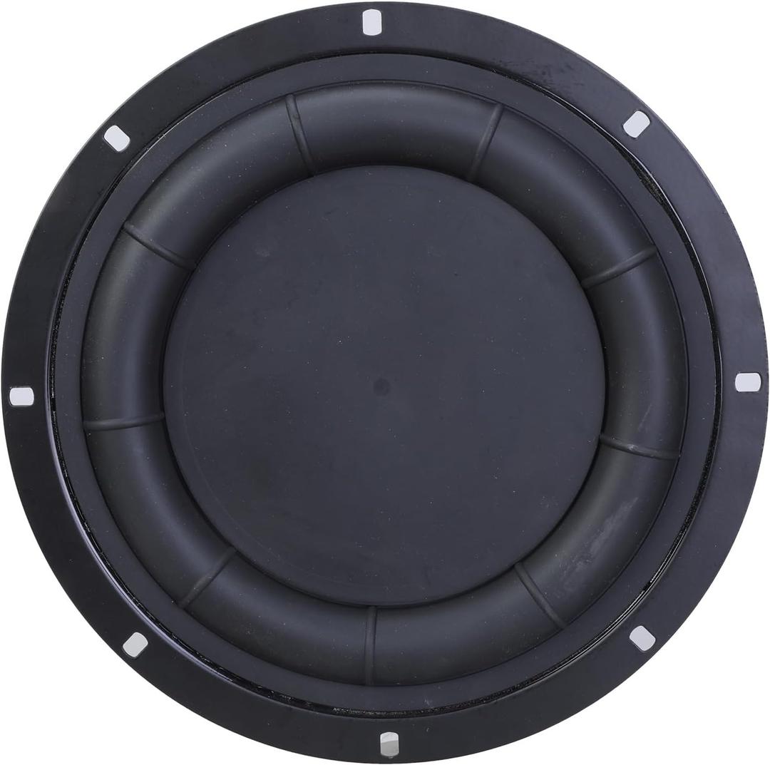 6.5"/8" Loudspeaker Subwoofer Diaphragm, Woofer Radiator Bass Passive Horn Replacement Part for Speaker Repair, Rubber & Iron Construction (8 inches)