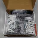 18 Pack Garage Hooks Heavy Duty - Anti-Slip Coating Garage Storage Hooks for Hanging BikeLadderGarden ToolsHose (Black)