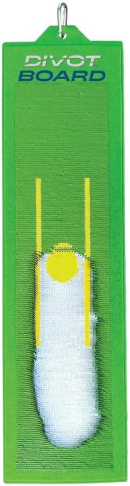 Divot Board - The Original Patented Low Point and Swing Path Trainer - Instant Feedback. Anytime. Anywhere - See Your Swing Path and Learn Every Time You Hit the Ball!, 21 inches x 6"