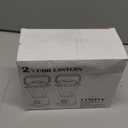 LED Lantern Variable Power Retro Battery Powered Camping Light, COB High Brightness Dimmable Camping Lamp for Hiking, Fishing, Repairing and Emergency Lighting (Red-2 Pack)