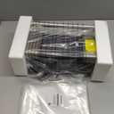 Bonsenkitchen Vacuum Sealer for Food, Easy-Lock Handle Vacuum Sealer Machine with Bag Clip, Built-in Cutter and Bag Storage for Sous Vide and Meal Prep, 1 Roll Bag & 10 Pre-Cut Bags, Silver