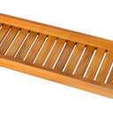 VaeFae Teak Bathtub Tray, Wooden Bath Caddy for Bathtub, Bath Tub Wood Table for Tub