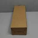 WOPITUES Wood Floating Shelves Set of 6, Shelves for Wall Decor, Farmhouse Shelf for Bedroom, Bathroom Storage Shelves, Book Shelves for Living Room - Rustic Brown (16.5 Inch)