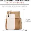 FOXLOVER Quilted Crossbody Bags for Women Vegan Leather Boho Purses Shoulder Handbags with Tassel (Yellow 07)