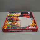 Half-Moon Ceramic Heat Deflector Plates for Kamado Joe Classic I, II, III - 15 Inch Pizza Stone - Kamado Joe Accessories and Replacement Parts by Smoker Chef - 2-Pack