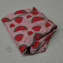 Mile High Life Dog Raincoat, Adjustable Waterproof Reflective Rain Jacket for Small Medium Large Dogs, Lightweight Breathable Pet Rain Coat with Leash Hole(Pink Watermelon,M Chest 26-32")