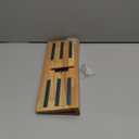 For Tonies Figures Shelf Magnetic,for Tonie Box Wall Shelves,for Tonies Characters Organizer Audio Toy Storage (Holds 36 Figurines),Compatible Charging Station for Children Kid's Room,Oak Wood (1-Layer)