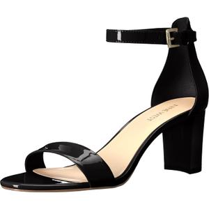 NINE WEST womens Wnpruce (9.5, Black Patent)