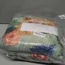 4x6 Bedroom Area Rug Washable: Throw Rugs for Living Room Floral Green Rug Non Slip Low Pile Faux Wool Non Shedding Small Carpet for Kitchen Entryway Bedside Home Office Dorm Kids Room Entrance Entry