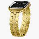 Compatible with Apple Watch Bands for Women 40mm 41mm 42mm 38mm 44mm 45mm 46mm 49mm, Metal Stainless Steel Dressy Strap for iWatch Bands Series 11 10 9 8 7 6 5 4 3 2 1 SE Ultra
