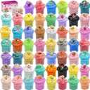 54 Pack Butter Slime Toy kit, Super Soft and Non-Sticky,Very Suitable Birthday Gifts for Boys and Gir,Party Favors,Stress Relief Toys,Easter Filling Stuffers.