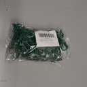 2 x 50 Pcs Heavy-Duty Plant Support Clips Durable Plastic Trellis Clips for Tomatoes, Grapes, Vegetables, and Climbing Plants Garden Vine Clips for Upright Growth and Healthier Plants (Green)