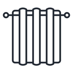 Pleated Curtain, 94"W x 96"L, Tan