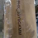 IDEALHOUSE Full Floating Bed Frame with LED Lights & Charging Station, Upholstered Platform Bed with Storage Headboard, Wood Slats Support, No Box Spring Needed, Easy to Assemble, Black