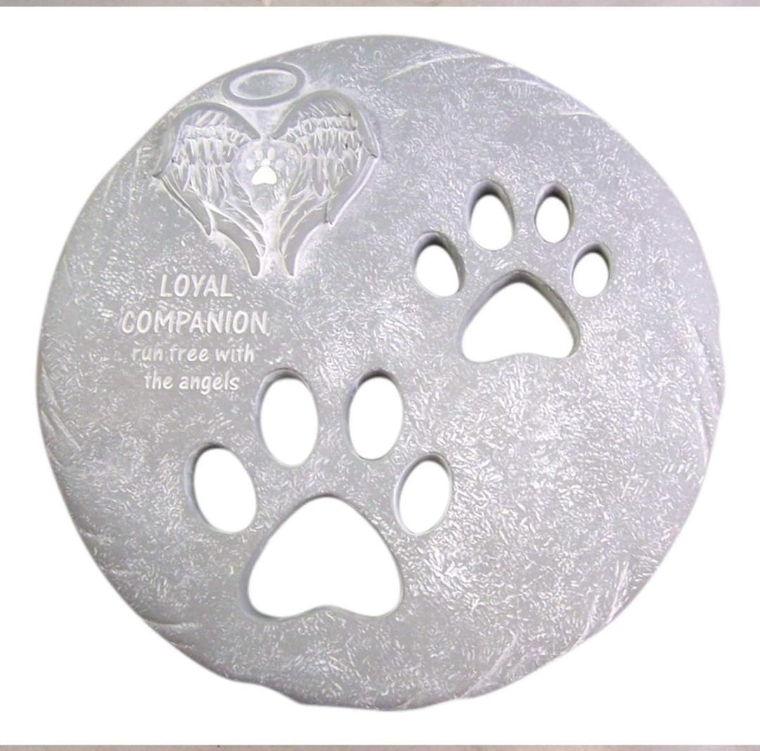 YIROCK Pet Memorial Stepping Stone 9 1/2 Inch