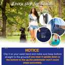 PINGKO Outdoor Multi-Function Portable Sport Pedometer Step/Distance/Calories/Counter