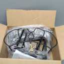 Garden Hose Holder with Faucet, Super Stable Water Hose Holder Stand Holds 160-Feet Hoses, Freestanding Detachable Hose Storage Hanger Reels Rack for Yard Lawn Farm