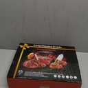 Griddle Accessories for Blackstone with Smashed Burger Press,19Pcs Griddle Accessories kit for Hibachi, Enlarged Grill Spatula, Salt and Pepper Shakers, Grill Black Tools Set