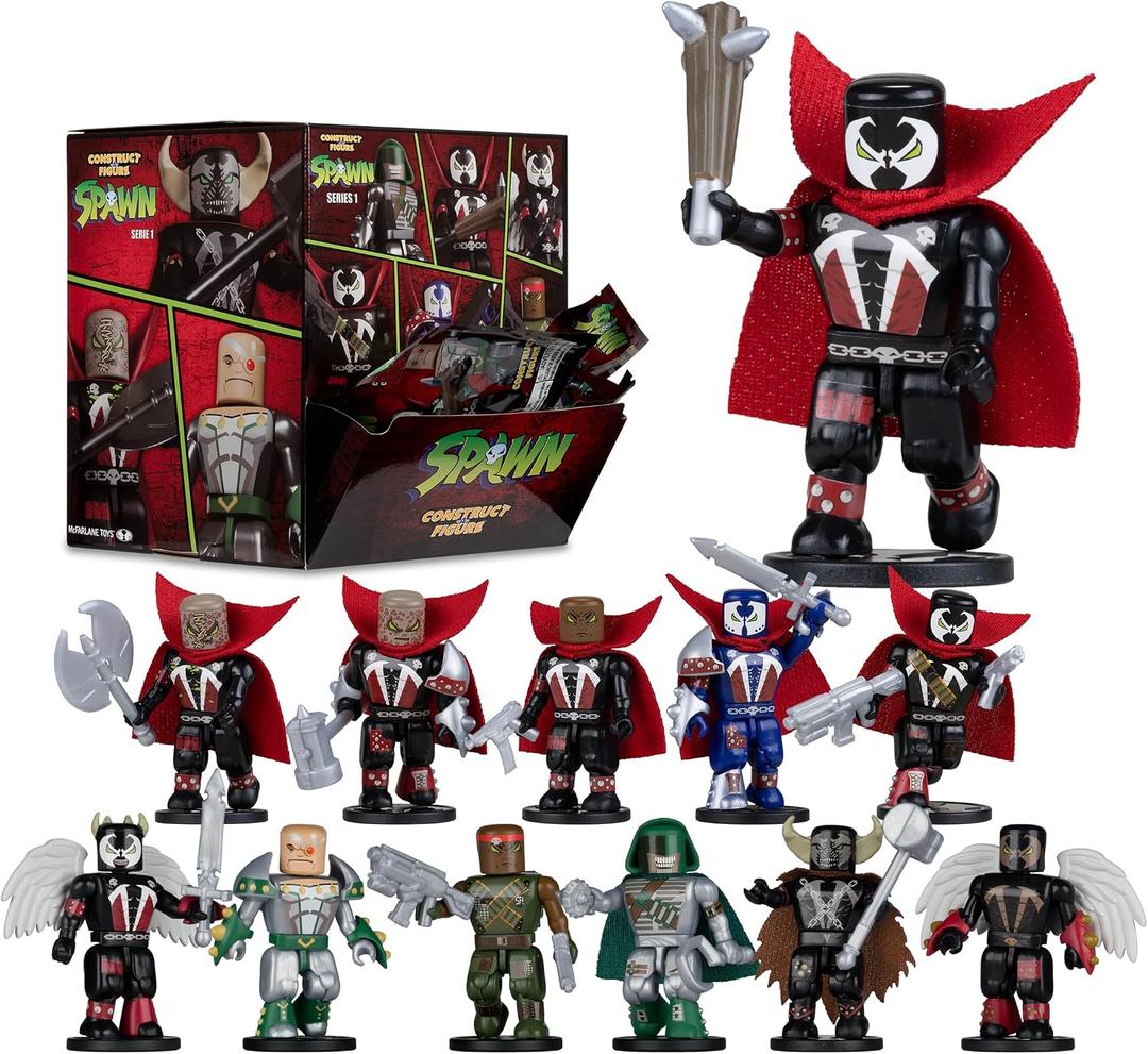 McFarlane Toys- Spawn Construct-a-Figure Full Case (Series 1) 36 Blind Bags