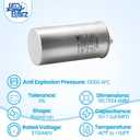 USA2222A CBB65A Capacitor - 70+7.5 uF/MFD Dual Run Capacitor 370/440V 60Hz - Universal Replacement for Amrad USA2222A & AC Units, Heat Pumps and RV Camper A/C