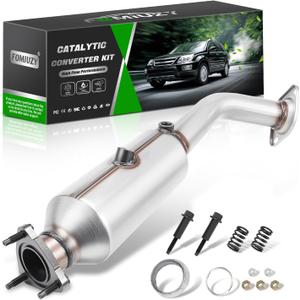 High Flow Front Catalytic Converter Kit Direct-Fit Honda CRV 2002 2003 2004 2005 2006 2.4L Replace 16167