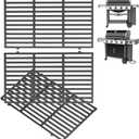 66097 Genesis II 400 Grill Grates for Weber Genesis GS4 II/LX 400 Series Grills Parts Genesis 2 E-410 S410 E-435 S-435 E-415 SE-410 LX S-440, 66089 Grates for Kitchen-aid 740-0781 Parts Cast Iron