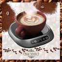 Coffee Mug Warmer Intelligent Control Type, Mug Warmer, Three-Level Controlled Constant Temperature Heating 8H Auto Shutdown Coffee Cup Warmer is Used in Different Scenes Such as Home and Office