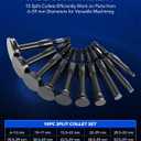 Orion Motor Tech Blind Hole Collet Bearing Race and Seal Puller Extractor Kit, Slide Hammer Pilot Insert Inner Bearing Removal Tool Set, 16 Pieces