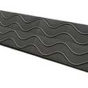 Portable Lightweight, Anti Slip Curb Ramp, Entrance Ramp for Indoor, Stair Ramp, Suitable for Motorcycles, Robot Vacuum Cleaners, Wheelchair Mobility (Size: 2.5")