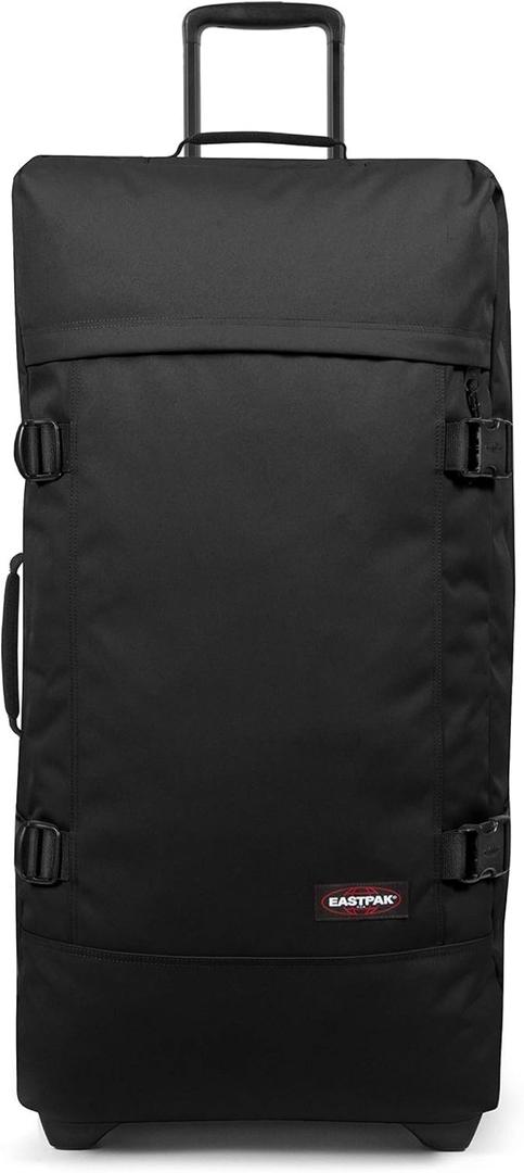 Eastpak Tranverz L 121L Large Wheeled Luggage with Dual Compartments, TSA Lock, Compression Straps & Smooth-Wheeling System, Black