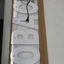 38"x10" Large LED Sign for Smoke Shops, Super Bright Unique Design Sign with Hanging Installation, High Visibility for Stores Retail Shops Window (White)