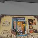 CRIOLPO DIY Book Nook Kit, Miniature House Model, Charming Bookshelf Scene, Wooden Dolls House, Bookshelf Miniature Scenes, for Hobbyists and Decor - Soul Bookstore