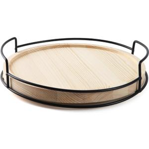 10" Wooden Lazy Susan,Round Wooden Lazy Susan Organization for Dining Table,Storage for Dining Table,Home Decor,Spices Organizer,1PC