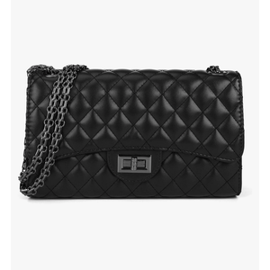 Gladdon Quilted Crossbody Purse for Women Trendy Ladies Shoulder Bag with Chain Designer Purses