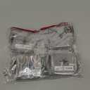 Labelife M-K231 PTM95 Label Tape Replace for Brother M Tape P Touch M-K231S M231 MK231 M-231 12mm 0.47 Inch for Brother PTouch PT-M95 PT-65 PT-80 PT-70 PT-45 PT-90 Label Makers, Black on White, 4 Pack