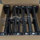 Hanger Central 30 Pack Pants Hangers  12 Inch Slim Plastic Clothes Hangers with Clips for Skirts, Shorts & Trousers  Non Slip Grip, Heavy Duty Space Saver with Swivel Hook  Black Closet Organizer