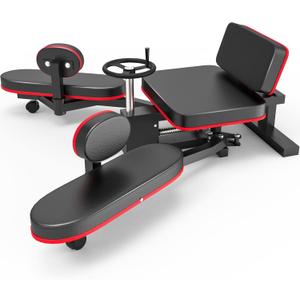 Rigel Leg Stretcher, 220LBS Leg Stretch Machine, Heavy Duty Steel Frame Equipment Splits Machine, Leg Stretching Training Machine for Home Gym Split Machine Training Fitness R1
