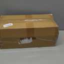 Arch Backdrop Stand Set of 2 With Beige Cover (7.2FT+6FT),Gold Metal Wedding Arch Balloon Stand With Cover for Birthday Party Baby Shower Graduation Ceremony Decoration