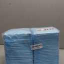 Fhiny Rabbit Pee Pads, 18" x 24" 50 PCS Guinea Pig Disposable Cage Liner Leak-Proof Super Absorbent Potty Training Pad with Quick-Dry Surface for Bunny Cat Puppy or Other Small Animals (Blue)